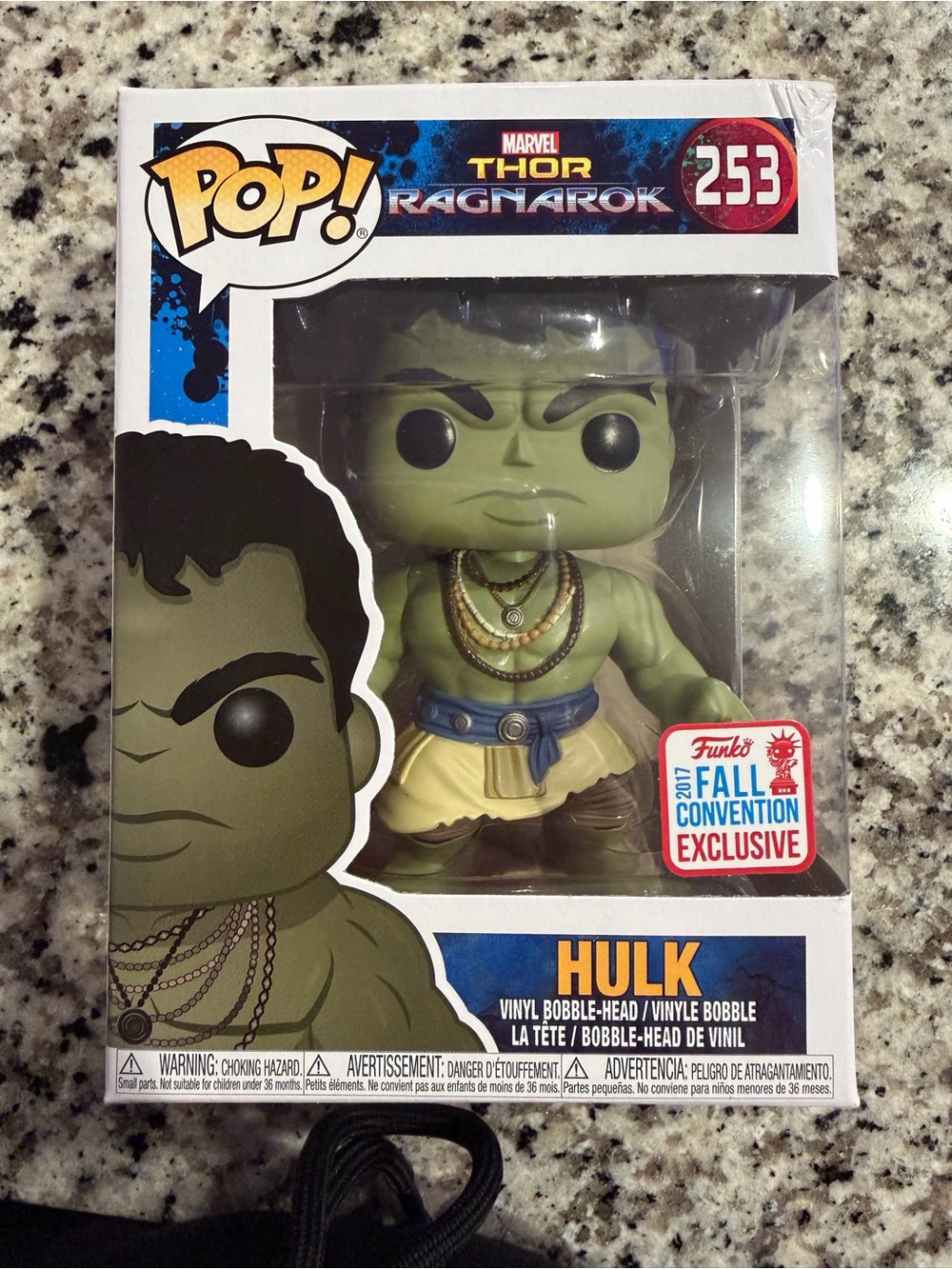 Marvel Hulk Funko Pop! #253 Fall Convention Exclusive- Thor Ragnarok